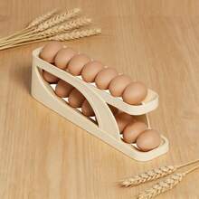 Egg Organizer With 4 Rolling Tiers For 30 Eggs, Dispenser And Refrigerator Organizer - 查看 6
