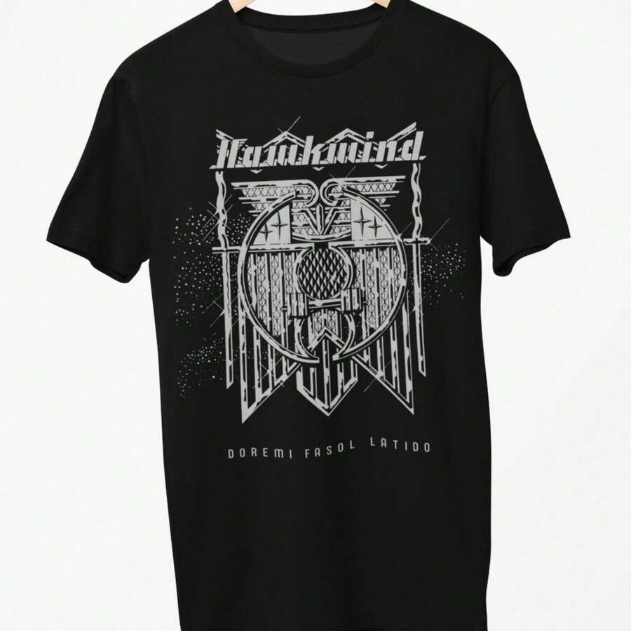 Hawkwind - Doremi Fasol Latido T-Shirt - Black - View 1