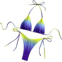 Sexy Bikini For Women 2026 With Adjustable Drawstrings, Beach And Vacation Swimsuit – Two Piece - Color 2 - View 6