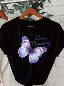 Women T-Shirts - Black - View 6