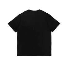 Camiseta de Verano Premium Estampada para Mujer, 100% Algodón, Unisex, con Estampado de Ojos Bonitos, Estilo Brujero, Místico, para Halloween - Negro - Ver 4