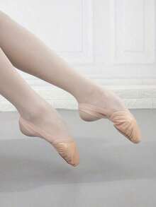 Wuyuan Half-Sole Shoes - Suitable For Rhythmic Gymnastics, Contemporary Dance, Ballet And Modern Dance Performances| Superior Ground Grip, Flexibility, And Lightweight - Pink - View 6