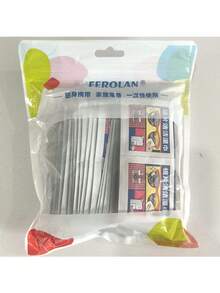 100片装实用眼镜清洁湿巾,镜片清洁湿巾,眼镜清洁布,轻巧耐用旅行清洁湿巾,屏幕清洁湿巾 - 彩色 - 查看 6