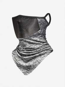 Ice Silk Cooling Sun Protection Mask For Men And Women, UPF50+ UV Protection, Breathable Mesh Design, Suitable For Cycling, Fishing, Hiking, Motorcycle Riding And Other Outdoor Activities, Comes With Replaceable Filter Breathable Mask - Multicolor - View 13