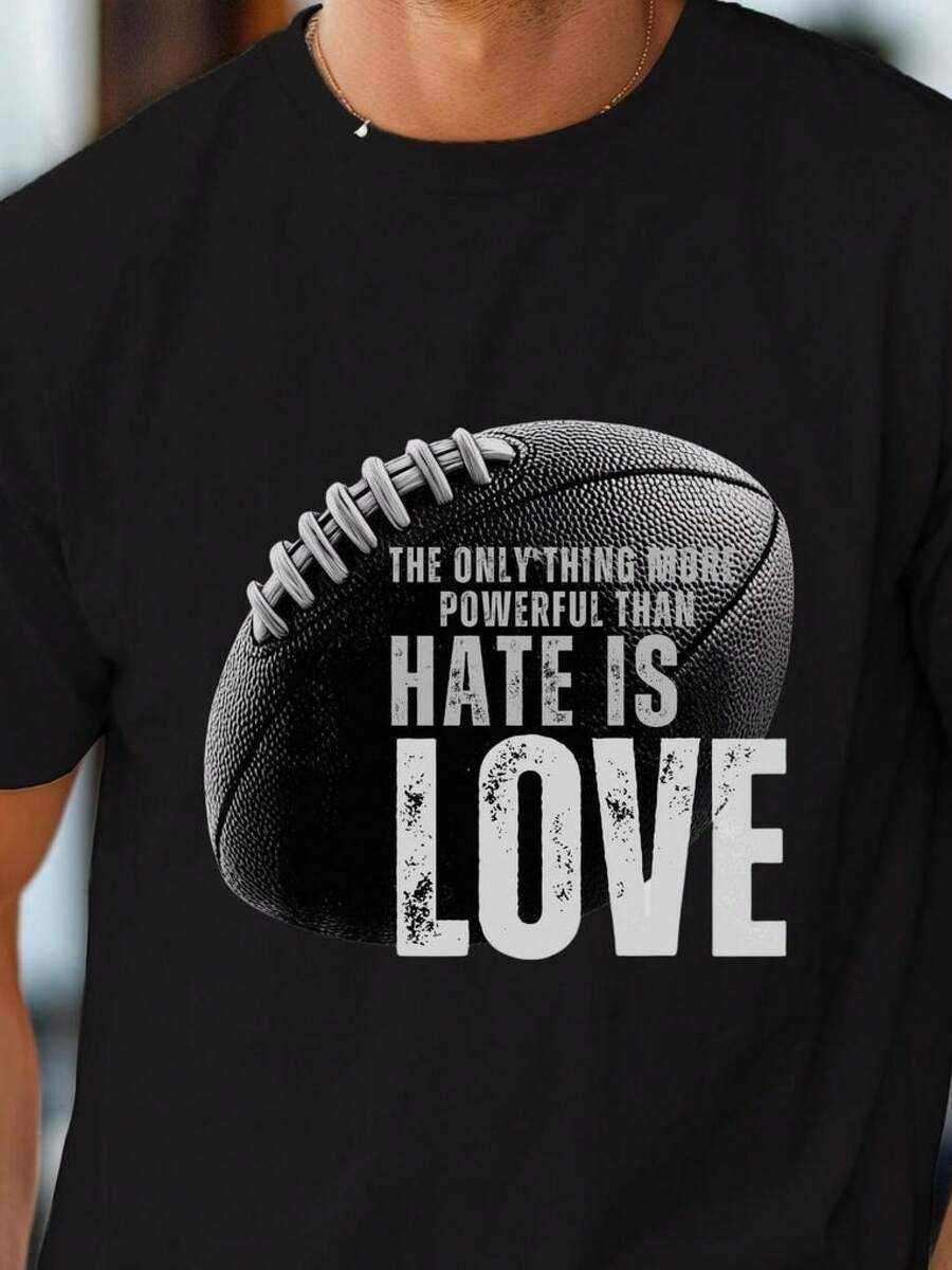 Men T-Shirts - Black - View 1