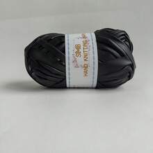 2 Rollen 200g hochwertige lederähnliche Garne für DIY Handtaschen, Schuhe, Stricken & Häkeln, modisch & weich - Band 0618-2 - Übersicht 12