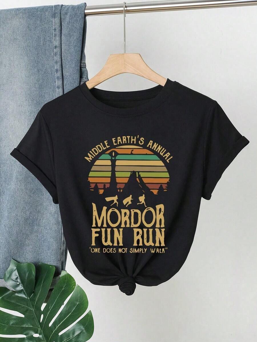 Women T-Shirts - Black - View 1