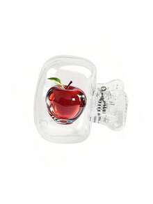 Red Apple & Green Apple Pattern Portable Toothbrush Head Cover, Storage Box, Toothbrush Protector Holder, Essential Bathroom Accessory For Home, Business Travel, Daily Use And Outdoor Travel - Multicolor - View 16
