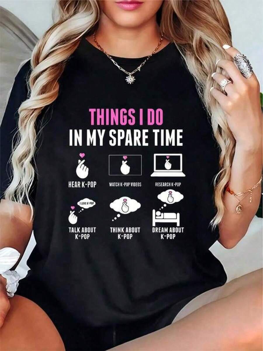 Women T-Shirts - Black - View 1