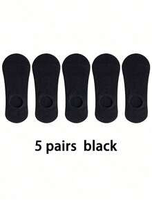 20/10/5/1 Pair Men's Invisible Socks - Casual Thin Boat Socks, Men's Socks, Women's Socks, Black Socks, White Socks, Flat Comfortable, Suitable For Daily Wear, Vacation, Outdoor Activities And Business Occasions - Office Casual Wear Shoes, Suitable For Summer, Short Socks, Men's Short Socks, Gift For Men, Father's Day Gift, Men's Gift - Multicolor - View 27