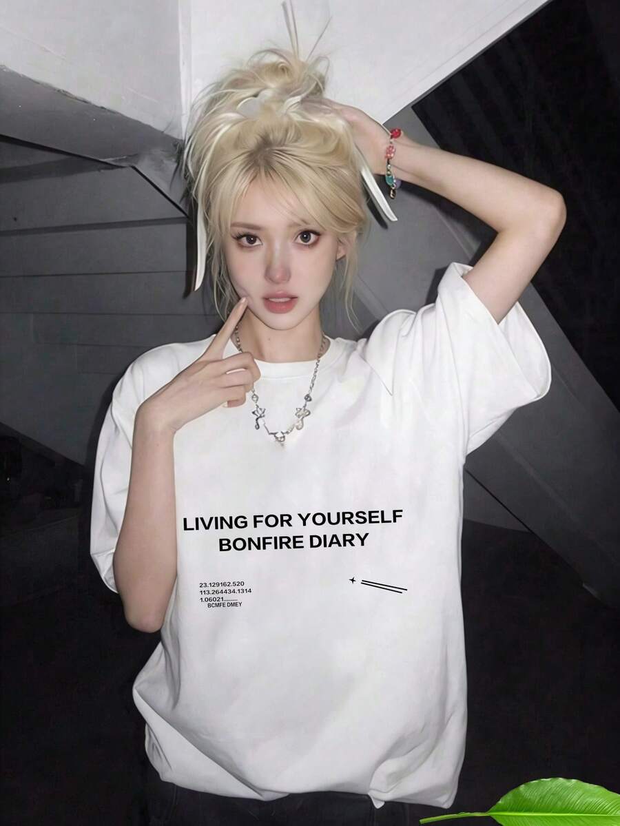 Women T-Shirts - White - View 1
