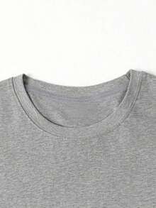 Women T-Shirts - 花卉灰 - 查看 5