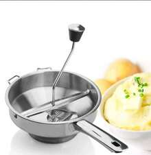 Prensa patatas y machacador de patatas - Acero inoxidable - Ver 3