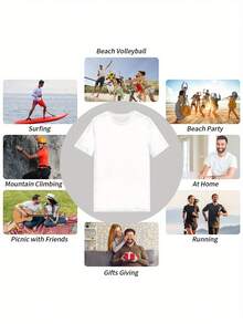 Nombre alemán BIRGIT Camiseta de manga corta para mujer, ropa casual casual, esencial para el atuendo diario, camiseta de manga corta, top básico para mujer, diseño de patrón geométrico, camiseta de estética limpia, construcción duradera para el uso diario, camiseta lavable a máquina - Blanco - Ver 5