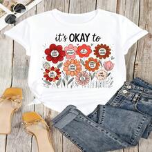 Heartfelt Teacher Appreciation Graphic T-Shirt 100% Cotton Oversized Soft Breathable Casual Crewneck Short Sleeve Top Thank You Teacher Best Teacher Teacher's Day Educator Gift Cute Teachers Educators School Staff Gift Givers - Blanco - Ver 13