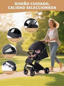 Baby Strollers - Black - View 7