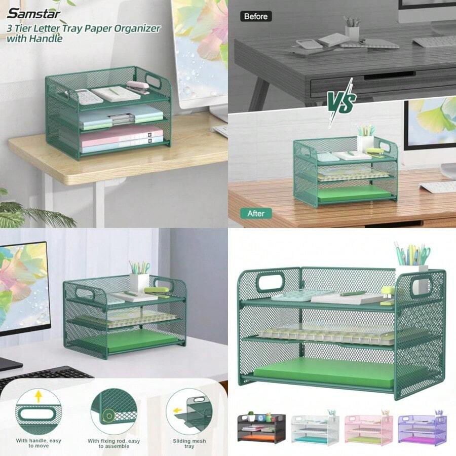 File Trays - 녹색 - 보기 1
