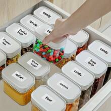 500/250/125/50/25 Reusable Grease-Proof Labels - Removable Temporary Adhesive Notes, Suitable For Organizing Storage Boxes, Moving, Office And Home Use, File Folders And Sample Labeling, Multi-Purpose Markers - one-size - View 4