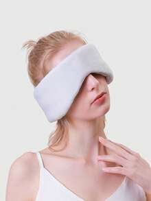 1 pieza Máscara de ojos con cubierta y orejeras 2 en 1, diseño portátil adecuado para durmientes de lado, unisex adulto y parejas - B - Ver 5