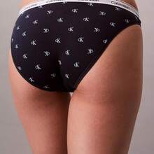 Calvin Klein Icon Logo Bikini QD5044 - Diamond Logo Shoreline/Blue Descent - 查看 4