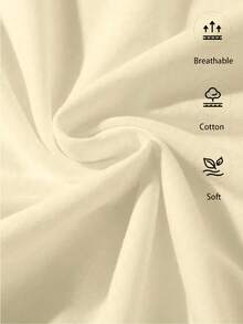 100% High-Quality Women's Summer Plus Size "I'm Fine" Slogan Cat Print Round Neck Short Sleeve Elegant Casual Home Top T-Shirt Y2K Style Sportswear, Round Neck, 100% Cotton, Soft Fabric, Short Sleeve. - 杏色 - 查看 4