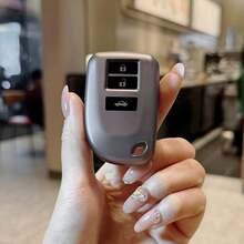 1 chiếc ốp bảo vệ chìa khóa xe hơi bằng chất liệu TPU, ốp chìa khóa chuyên dụng cho từng dòng xe, phù hợp với xe Yaris. - A - Xem 9