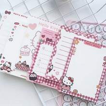 SANRIO 6本/套，每本20张便签本套装，A7记事本，学生口袋计划本，便携式日记本 - 均碼 - 查看 6
