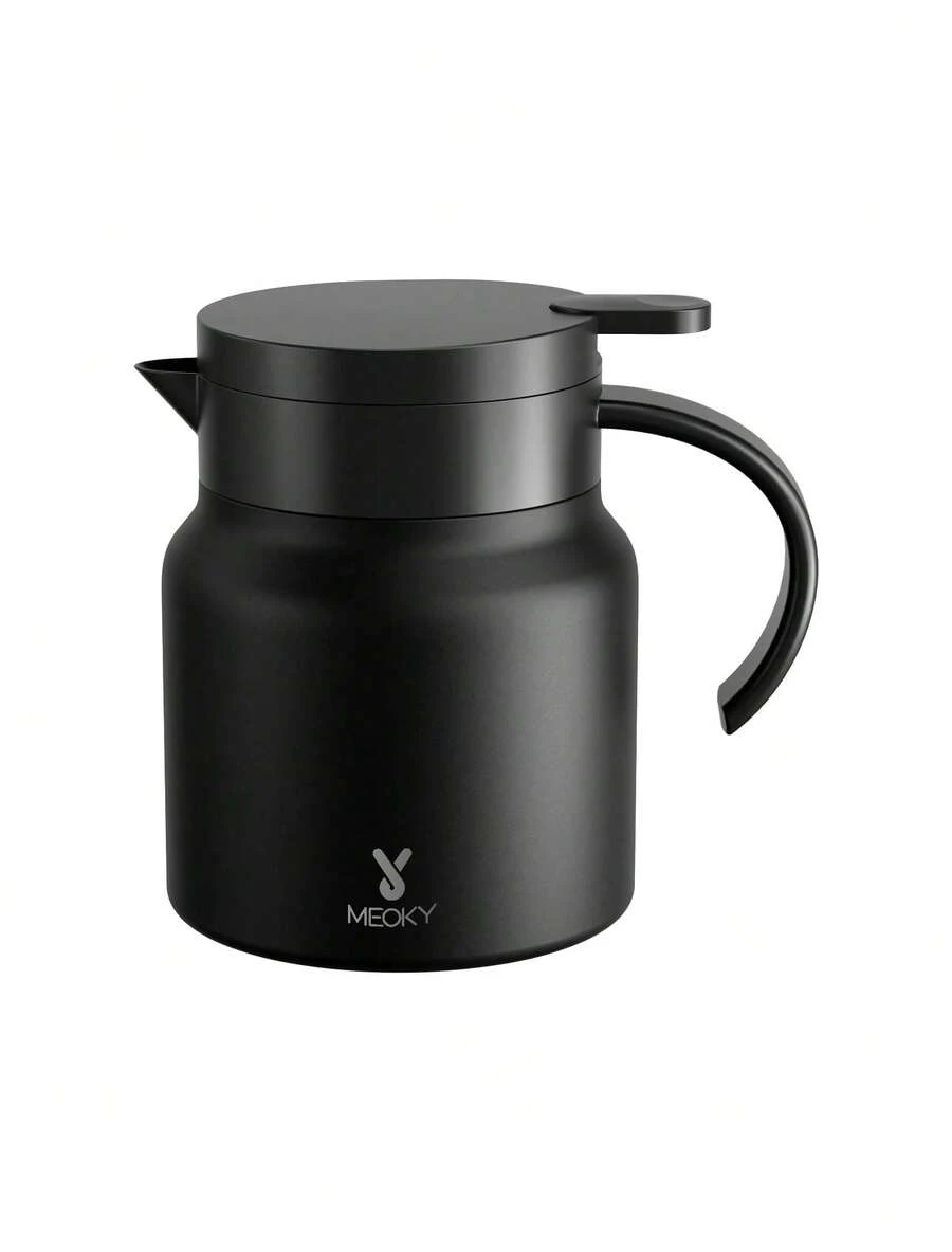 Meoky Bình đựng cà phê cách nhiệt chân không bằng thép không gỉ dung tích 27/32oz, bình rót đồ uống nhỏ, thích hợp cho cà phê, sữa, sô cô la nóng và các loại đồ uống khác.