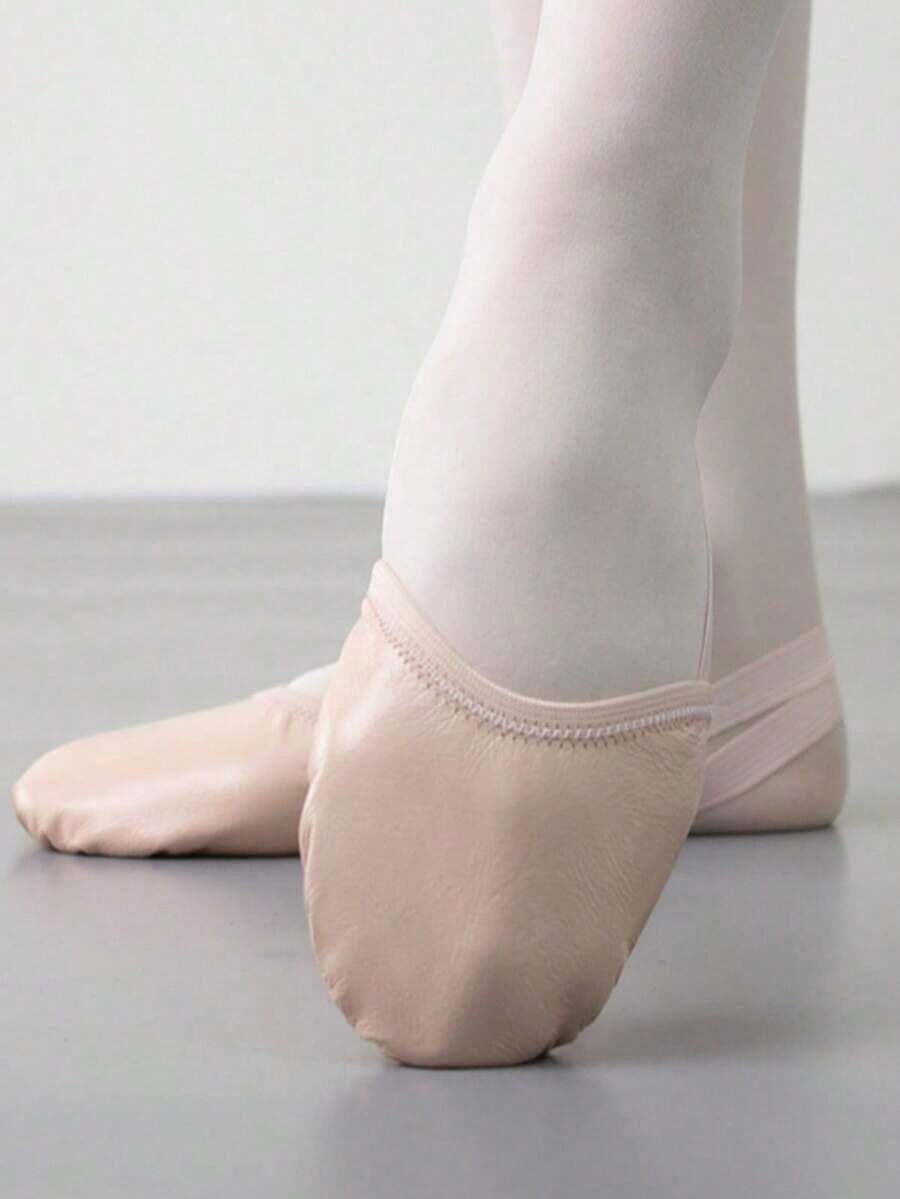Wuyuan Half-Sole Shoes - Suitable For Rhythmic Gymnastics, Contemporary Dance, Ballet And Modern Dance Performances| Superior Ground Grip, Flexibility, And Lightweight - Pink - View 1