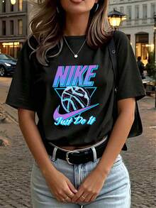Women T-Shirts - Black - View 4