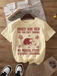 Women T-Shirts - White - View 6