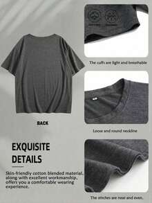 Women'S  Vintage Road Trip T-Shirt |   Easter Outfit, Spring Tops, Oversized Short Sleeve Tee,  Clothes Women, Summer Clothes Women Graphic T Shirt Women Tops Plus Size Women - Dark Grey - View 3