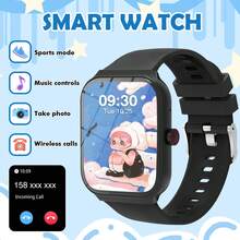 Smartwatch With Wireless Calling/Dialing, Multiple Sports Modes, Call Reminder And Rejection, SMS Notification, Customizable Wallpaper, Compatible With IOS/Android - Multicolor - View 11