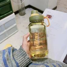 Botella de agua deportiva con filtro – Botella de gran capacidad a prueba de fugas para bebidas frías y calientes, para gimnasio, viajes y uso diario. - rosa-800ml - Ver 12