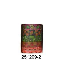 Set de 5 rollos/caja de cinta washi deliciosa con temática de frutas, diseños de estampados de diferentes frutas, cinta decorativa adecuada para hacer diarios DIY, scrapbooks, tarjetas y decoración de cajas de regalo - Multicolor - Ver 22