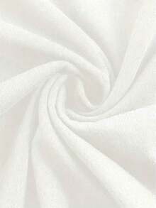 Women's Casual White T-Shirt With Regular Short Sleeves And A Round Neck, Perfect For Relaxed Summer Outfits. Suitable As A Gift. Women's T-Shirt. Blouses > Elegant. Boho Chic. Soft, Breathable, And Comfortable Women's Top, Ideal For Spring, Summer, And Autumn, Perfect For Vacations, Travel, And Everyday Wear. - 白色的 - 查看 5