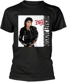 T-Shirt With The Bad Album Cover In 's Blouses, Blouses, Casual Blouses For Women, Casual Tops For Women, Women's Tops, Tops, Unisex. - 黑色 - 查看 1