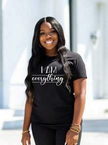 20 Sets Of 2 Matching T-Shirts For Couples, "I Have Everything I Need." | Valentine's Day Gift, Matching Valentine's Day Couple T-Shirts, Couple T-Shirts, Husband T-Shirts, The Best Gift For Women And Men At Christmas. | Regular Fit, Crew Neck, Medium Stretch, Men's Summer Set - Schwarz - 查看 1