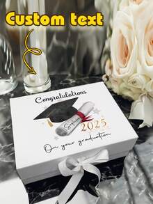 Caja de regalo con cinta magnética personalizada, Caja de invitación personalizada para dama de honor, Caja de regalo para la novia, Caja "¿Serás mi dama de honor?", Caja de regalo de boda - Multicolor - Ver 5