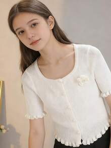 Women Tops - Black - View 11