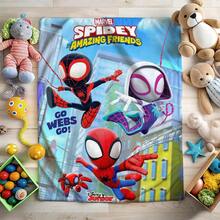 1pc Superhero Movie Print Blanket,Retro Cartoon Style Throw Blanket,Cartoon Character Printed Blanket,All-Season Universal Nap Blanket,Character Home Decor Blanket,Modern Fashion Gift Suitable For Home Bedroom Bed Sofa Office Lunch Break Cover Picnic Blanket - Nhiều màu - Xem 2