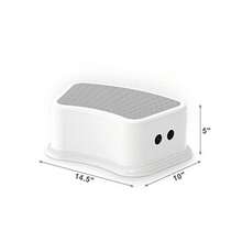 Kids Step Stools - Gray - View 3