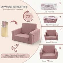 Kids Recliners - Rosado - View 7