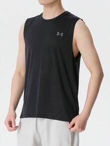 Under Armour Áo tập luyện không tay UA Tech bằng lưới thoáng khí, nhẹ và nhanh khô dành cho nam. - màu đen - Xem 1