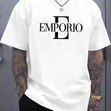 Printed T-Shirt For Men And Women - White - View 1