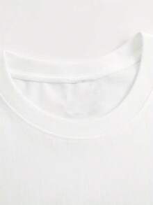 1 pieza < Pascua > Elegante regalo para mujer, camiseta de manga corta con cuello redondo y estampado con motivos de Pascua para primavera, verano y otoño, top versátil de estilo vintage, moderno y casual para ir al trabajo, vacaciones y uso diario, ideal para fiestas, 180g 100% algodón. - Blanco - Ver 3