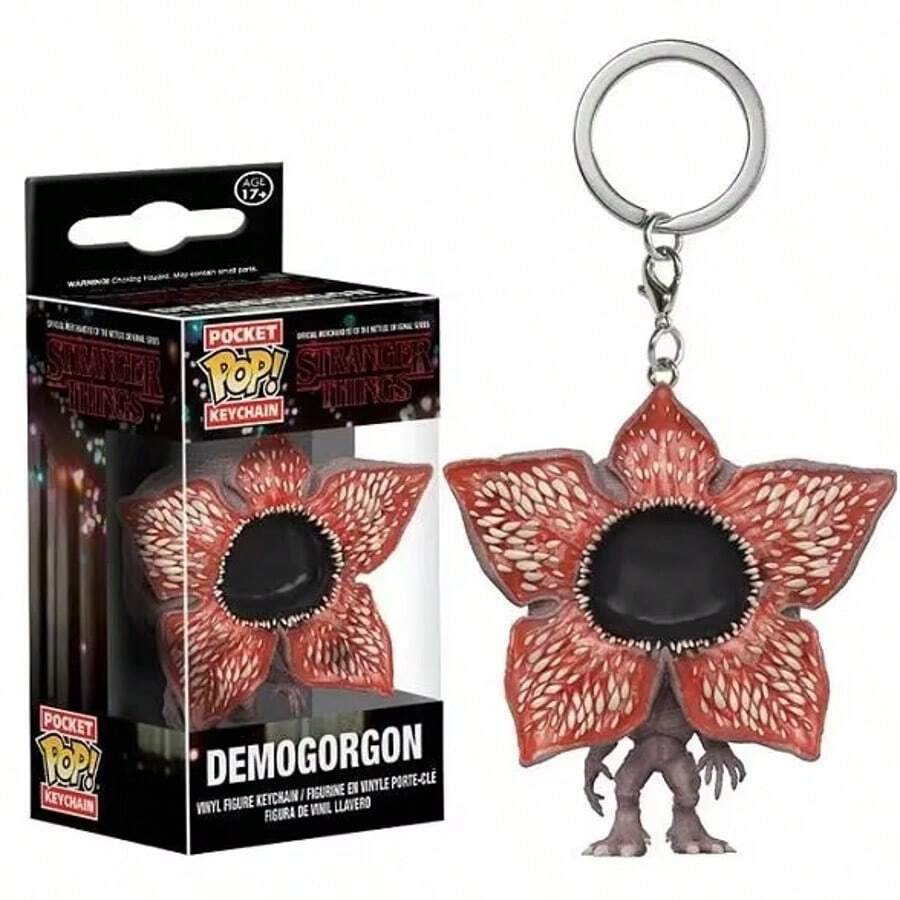 1pc Flower Decor Keychain Collectible Model Gift - Multicolor - View 1