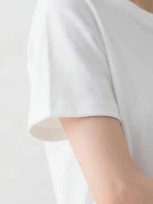Women's Short Sleeve T-Shirt, New And Fashionable 2026 - Leopard Lips Print T-Shirt, Casual Crew Neck, Soft And Stretchy Fabric, Machine Washable, Fashionable Summer Top, Clothing, Custom T-Shirt, Comfortable And Fitted, Gift For Easter And Mother's Day, Streetwear. DRGK - 白色-1 - 查看 5