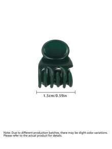 50pcs Plastic Plant Support Clips, Reusable Orchid Clips, Gardening Clips For Fixing Stems, Vines And Climbing Plants - Dark Green - View 8