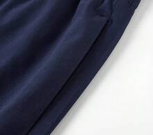 Adidas Women's Athletic Stretch Woven Straight Leg Pants - Navy Blue - View 7